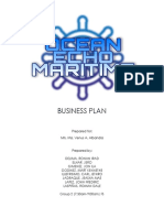 Business Plan for Ocean Echo Maritime Crew Management