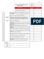 Hands Safety Walkthrough Check-List 20140418