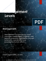Management Levels