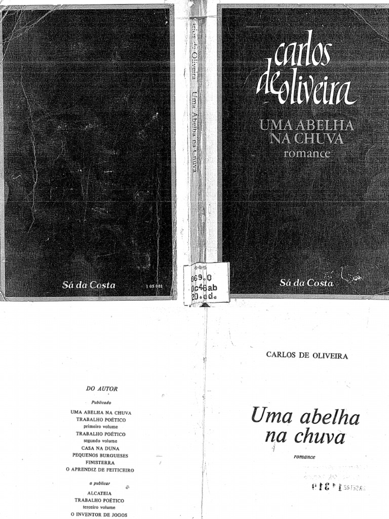 Carlos de Oliveira Uma Abelha Na Chuva PDF