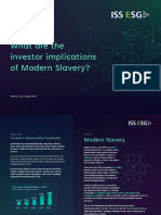 Iss Esg Decoding Esg What Are The Investor Implications of Modern Slavery