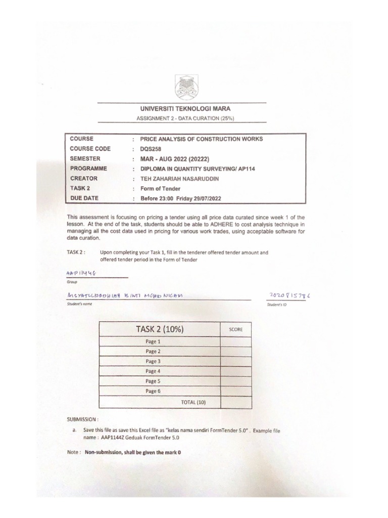 Assignment 2 Dqs258 Aisyatulradhiah Aap1144g | PDF