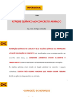 Informe CHC - Ataque Químico Ao Concreto Armado