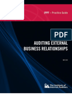 Auditng External Business Relationships