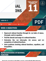 Rational Functions II