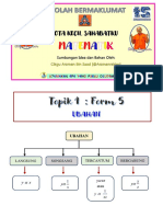 NOTA KECIL SAHABATKU MATEMATIK TING 5 Versi Cetak Edaran Kelas