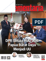 Bulletin Parlementaria 1226 Tahun 2022 - RUU DOB Papua Barat Daya