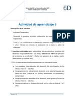 Desarrollo Infantil Actividad 6