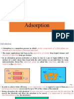 Adsorption: An Introduction to Separation Processes