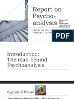 Report On Psycho Analysis
