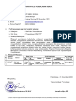 Portofolio + Surat Keterangan Pengalaman Kerja