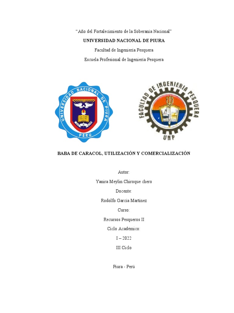 La Baba de Caracol | PDF | Piel | Antioxidante