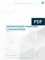 Administração Financeira e Orçamentária