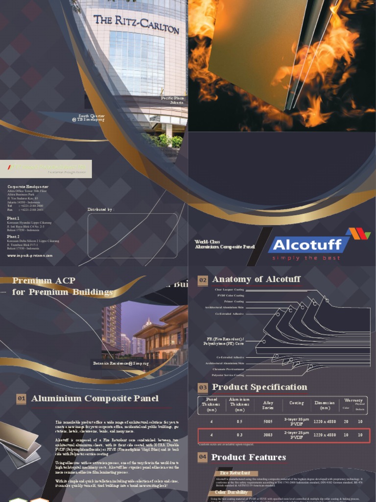 Katalog Acp Alcotuff | PDF | Industrial Processes | Materials
