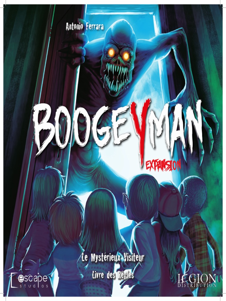 Expansion Boogeyman Rulebook FRENCH PDF Dé Chiens