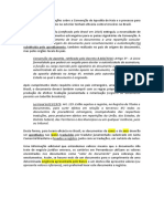 Convenção Apostila e eficácia documentos no Brasil