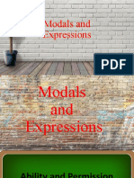 Modals and Expressions Guide
