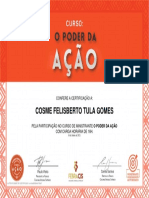 Certificado - O PODER DA AÇÃO - MINISTRANTE (1)