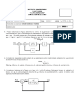 Instituto Universitario Politénico Santiago Mariño Ampliación Maracaibo Unidad IV Teoría de Control 3er Corte - 1er 20