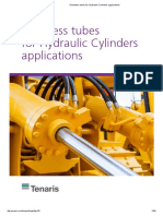 Seamless Tubes For Hydraulic Cylinders Applications