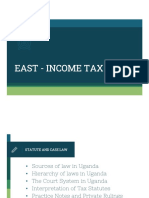 East - Income Tax Law 1 - Discussion Points