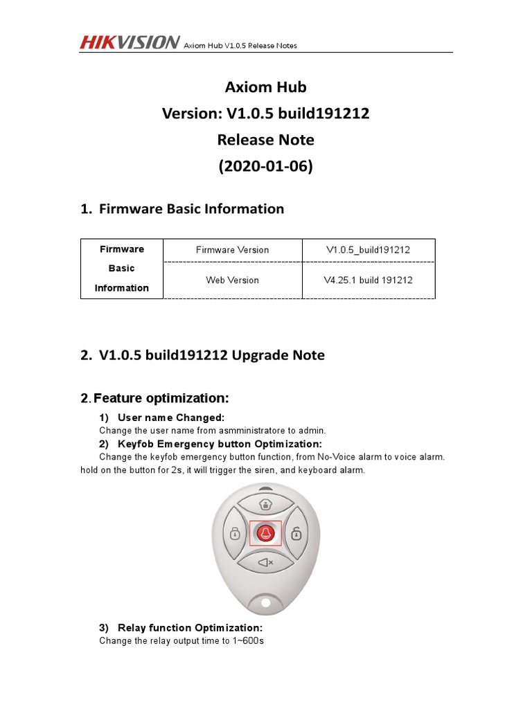 Axiom Hub V1.0.5 Release Notes | PDF | Computers