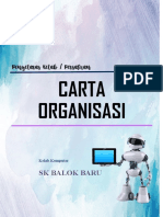 Carta Organisasi Kelab Komputer