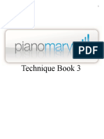 (Book) Piano Marvel Technique Book - LEVEL 3 - SMP