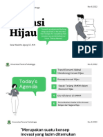 Pertemuan 12, Inovasi Hijau