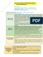 Proyecto interdisciplinario de matemáticas sobre Pitágoras