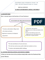 Civics - Ln-24 Local Self-Government, Rural and Urban