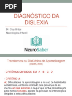 Teste para Identificação de Dislexia | PDF | Dislexia | Distúrbio mental