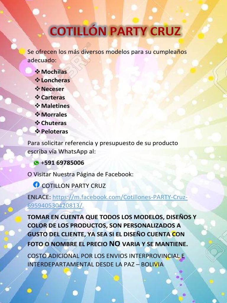 Catalogo Party 2 PDF