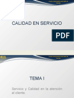 Calidad Servicio