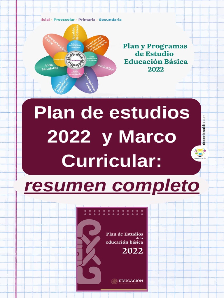 Resumen del Plan de Estudios 2022 | PDF | Plan de estudios | Educación ...