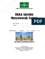 Buku Agenda Musyawarah Ta'Mir Ltmnu 2