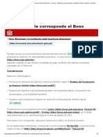 Consultar Si Te Corresponde El Bono Alimentario - Servicio - Ministerio de Desarrollo e Inclusión Social - Gobierno Del Perú