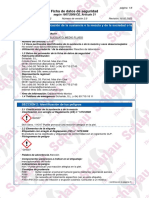 Ficha de seguridad reactivo laboratorio