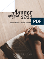 Planner 2022  leitura cronológica