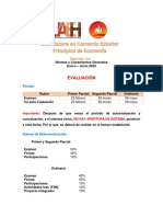 Lineamientos - Principios de Economía - Enero - Junio 2023