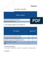 Matriz Decision Gestión de Proyectos