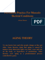 Prevention Practice For Musculo Skeletal Conditions