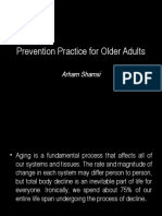 Prevention Practice for Older Adults
