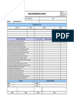 Check List Herramientas Manuales