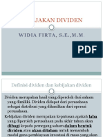 Kebijakan Dividen