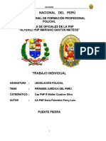 Tai Legislación Policial