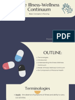 Group3 - BSN1-6 - Illness-Wellness Continuum Presentation