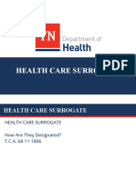 Health Care Surrogatepresentation
