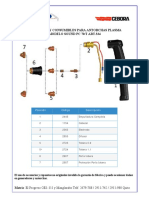 Consumibles Plasma Sound PC70 Art 334