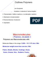 Polymers CH 101 (Updated Version) FALL 22